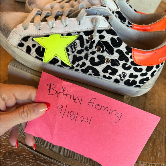 Golden Goose Super Stars size 37 (7-7.5) women’s - Picture 2 of 5